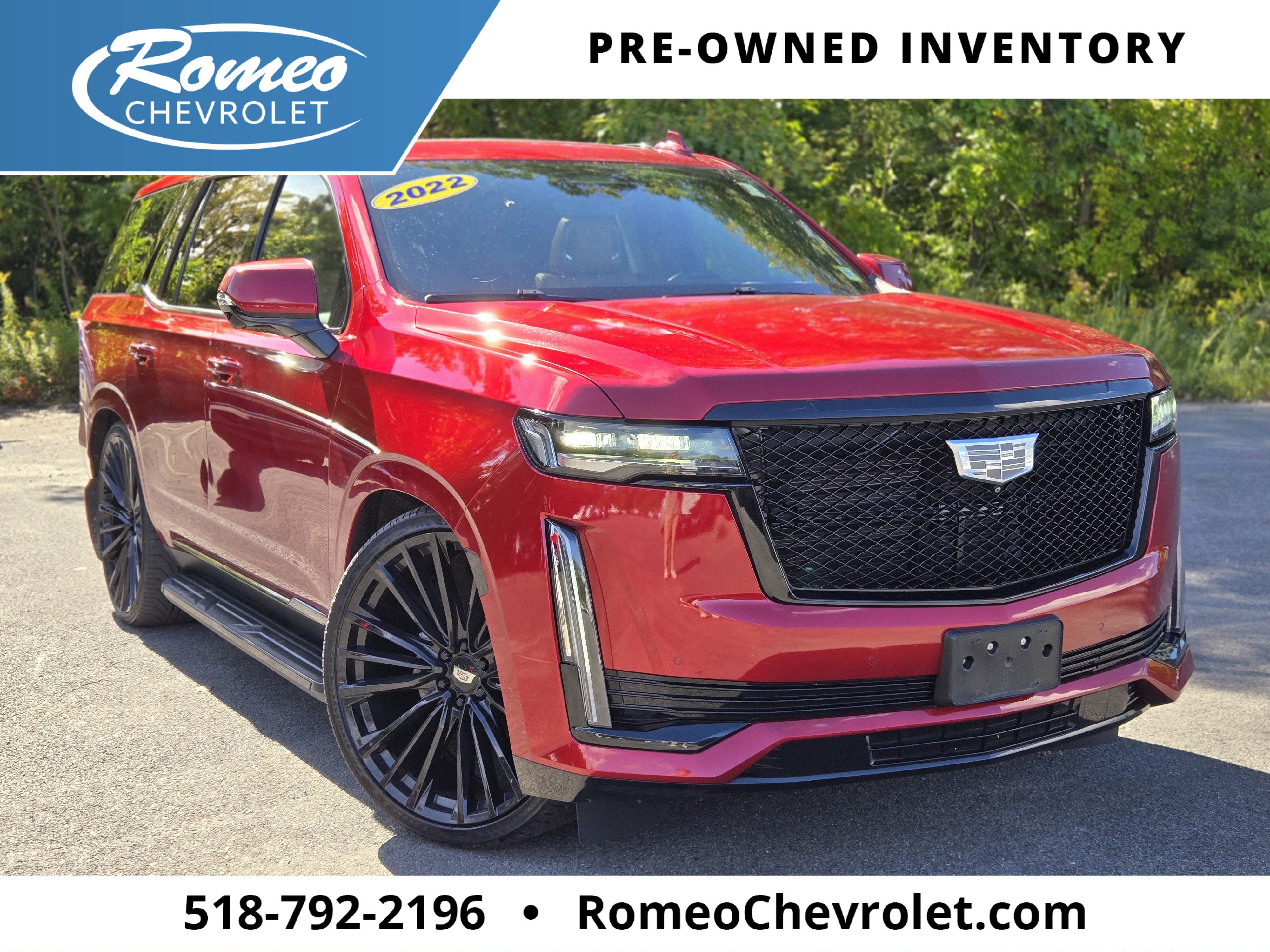  2022 Cadillac Escalade Premium Luxury 4WD   