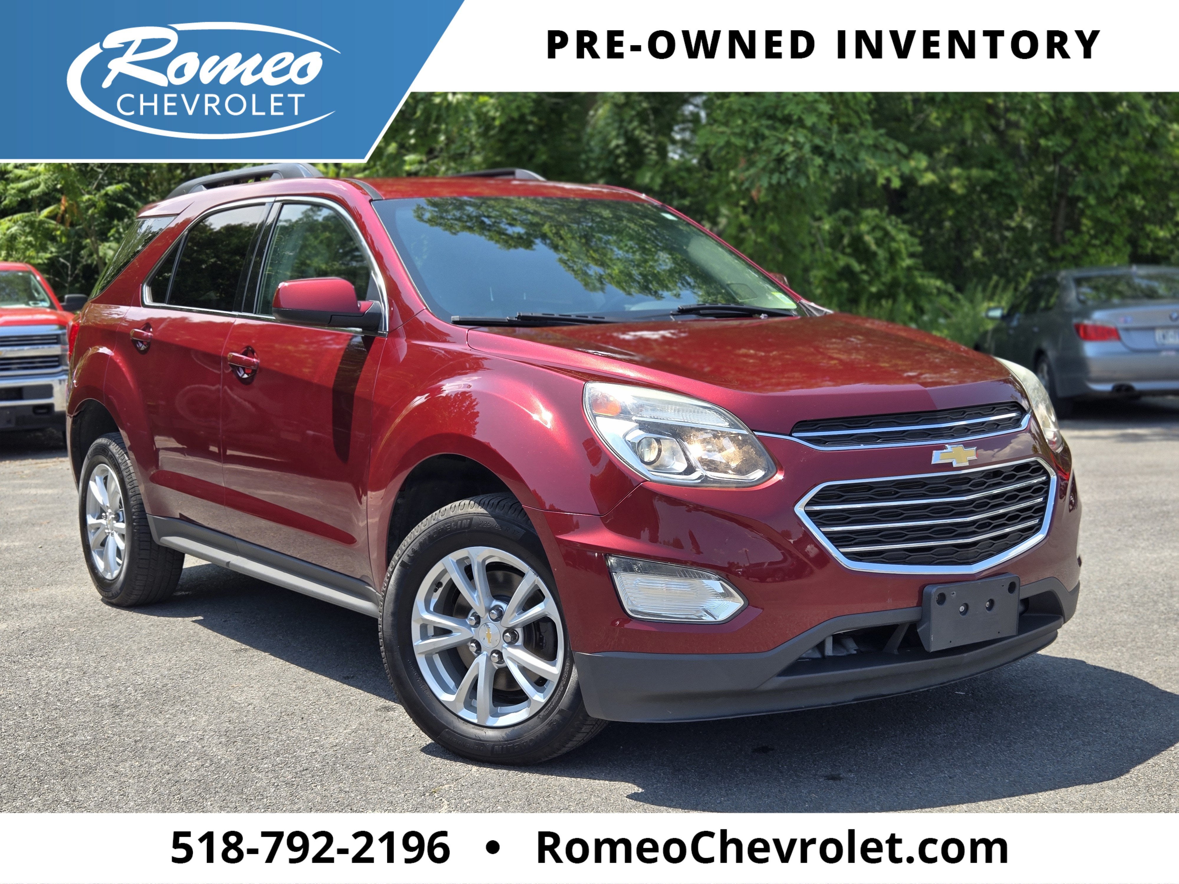 Siren Red Tintcoat 2017 Chevrolet Equinox SUV / Crossover All-Wheel Drive Automatic