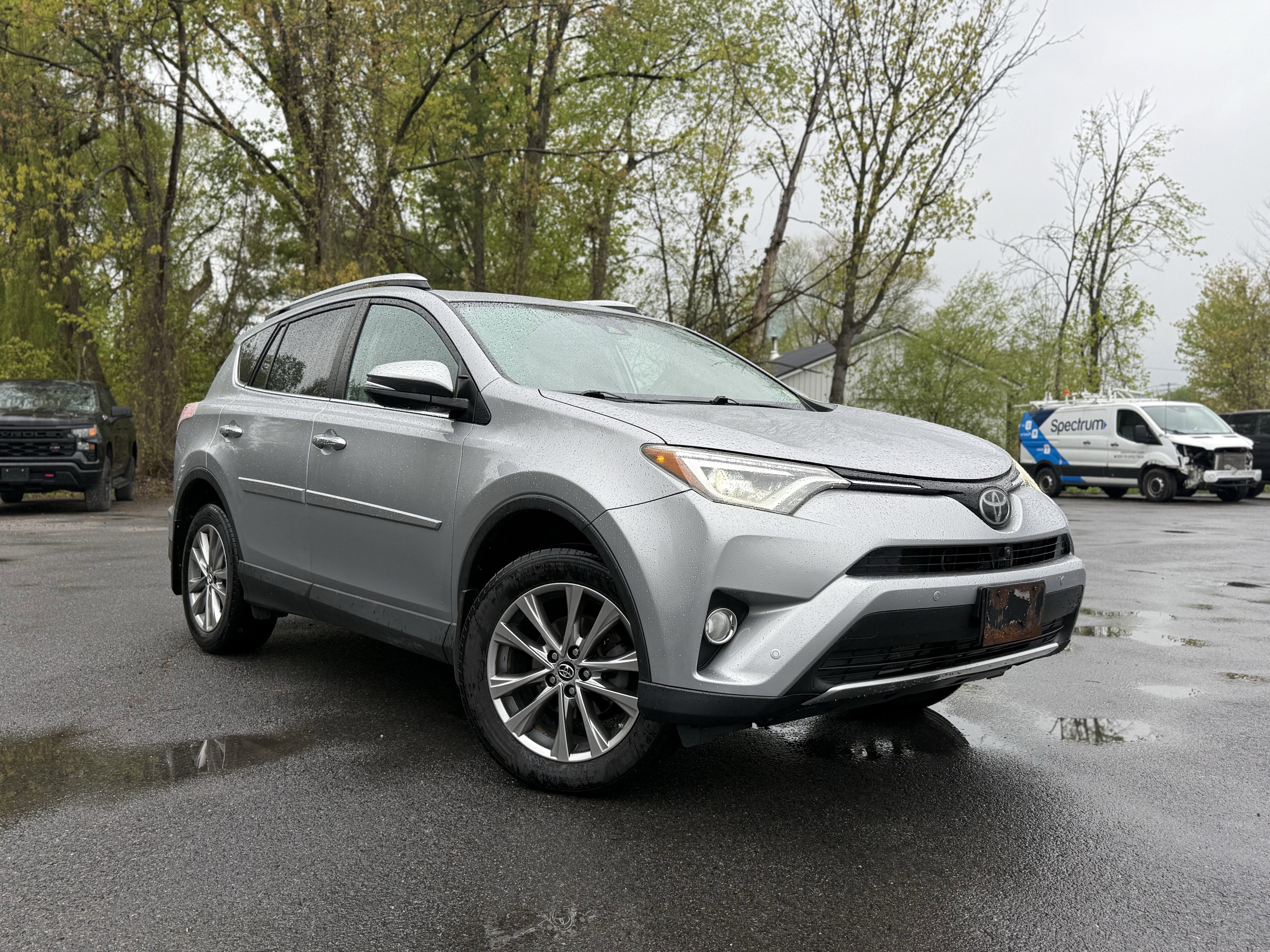 Gray 2016 Toyota RAV4 Limited AWD SUV / Crossover All-Wheel Drive Automatic