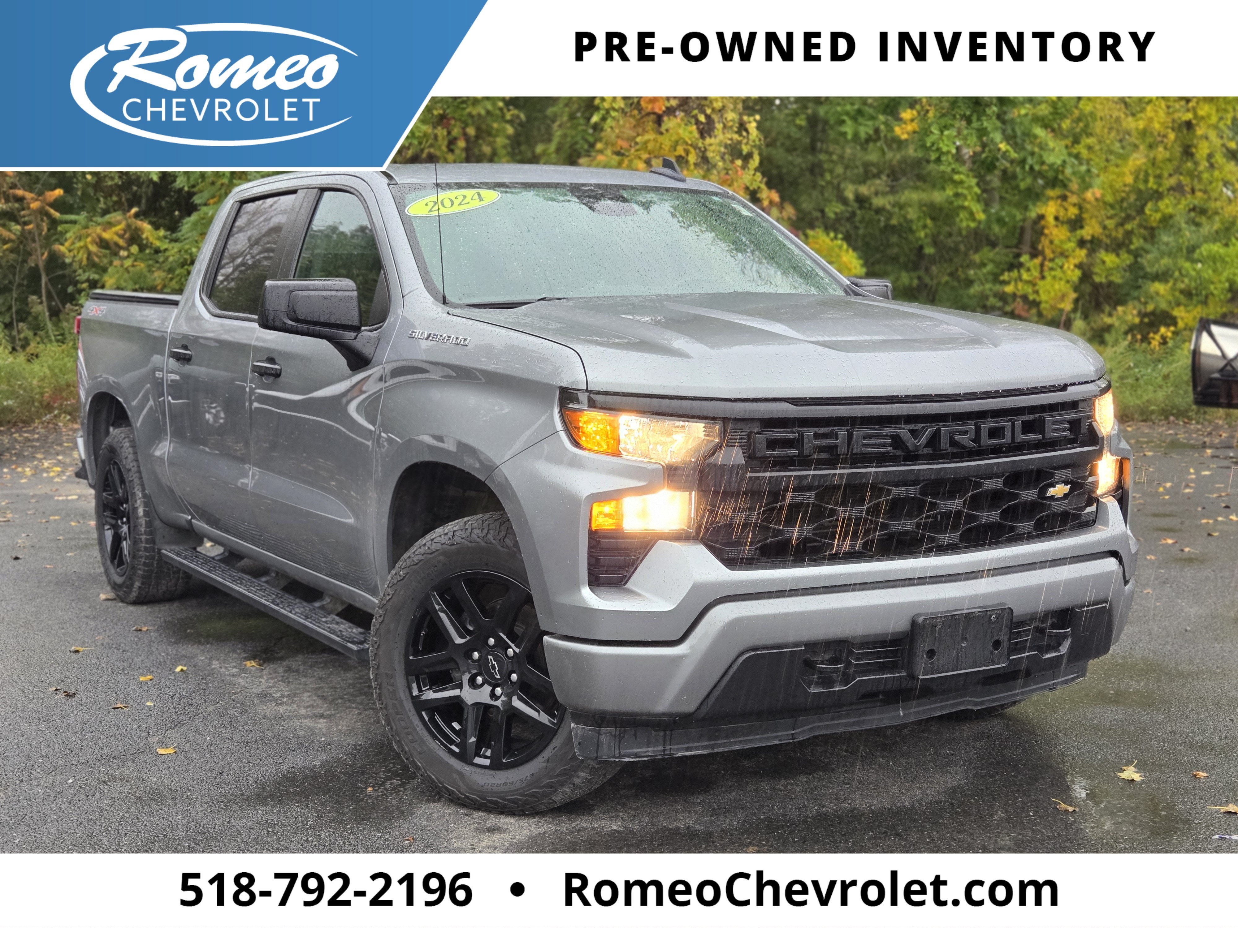 2024 Chevrolet Silverado 1500 Custom Crew Cab 4WD