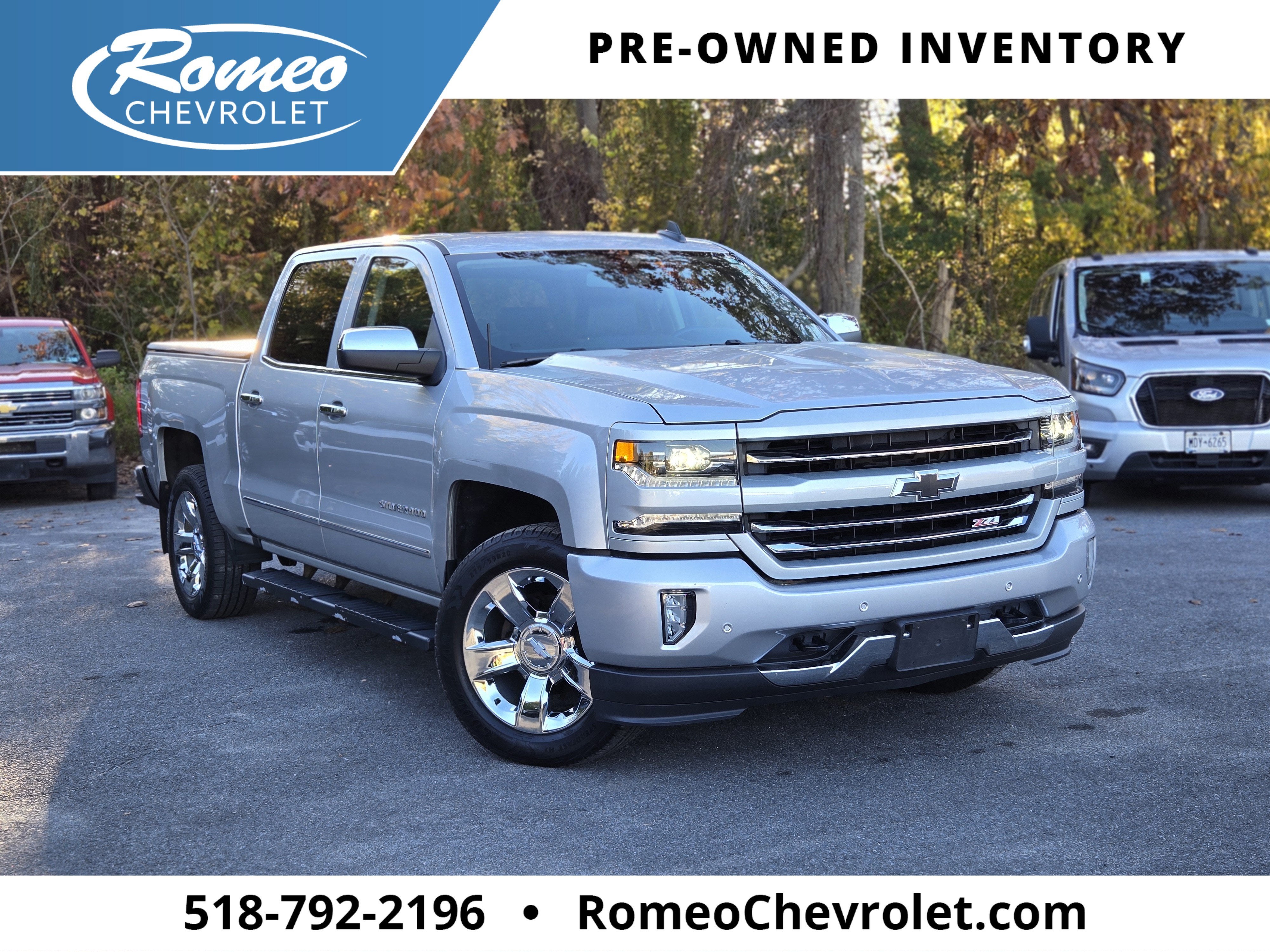 2018 Chevrolet Silverado 1500 LTZ Crew Cab 4WD