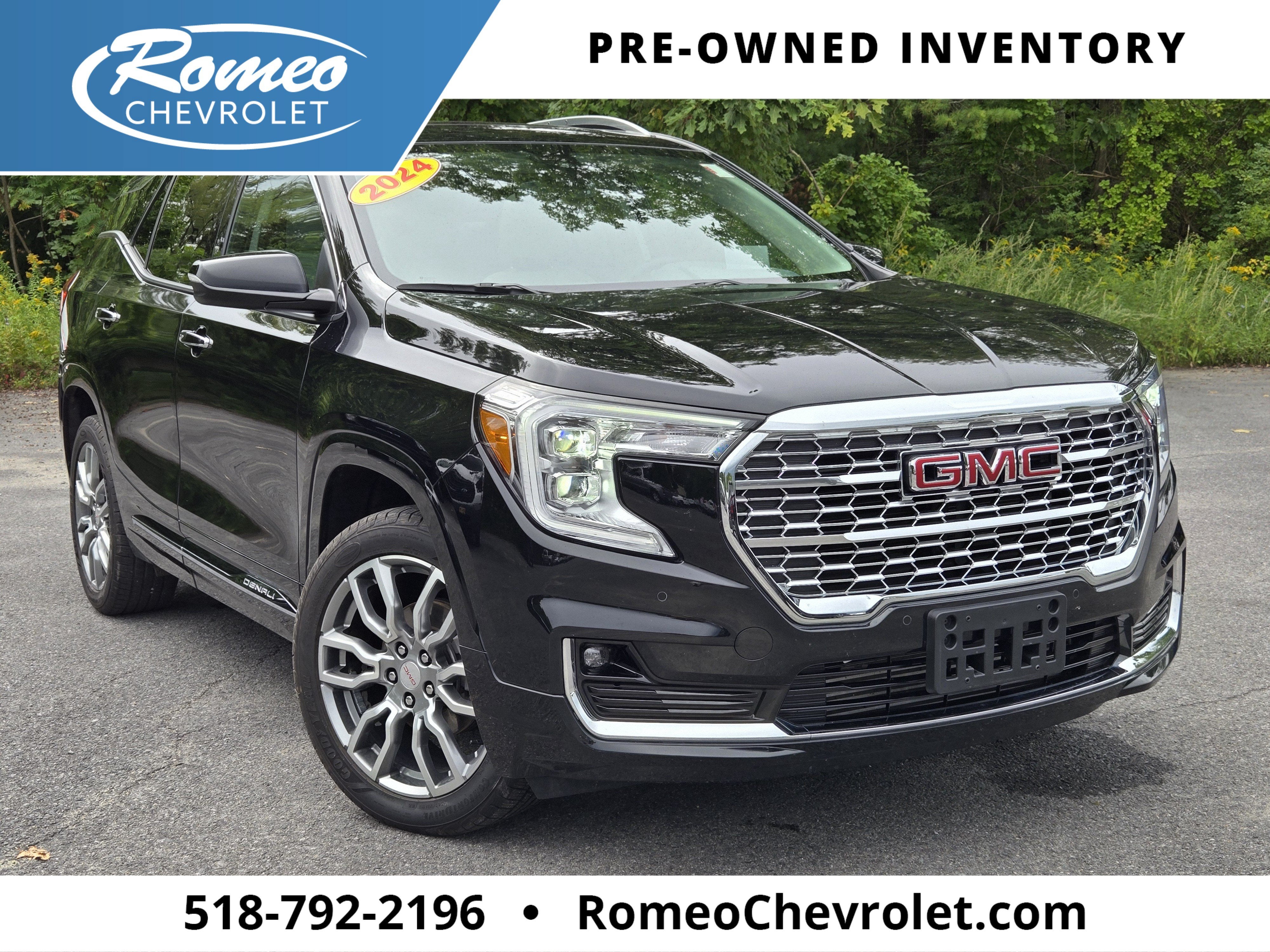 Black (Ebony Twilight Metallic) 2024 GMC Terrain SUV / Crossover All-Wheel Drive Automatic