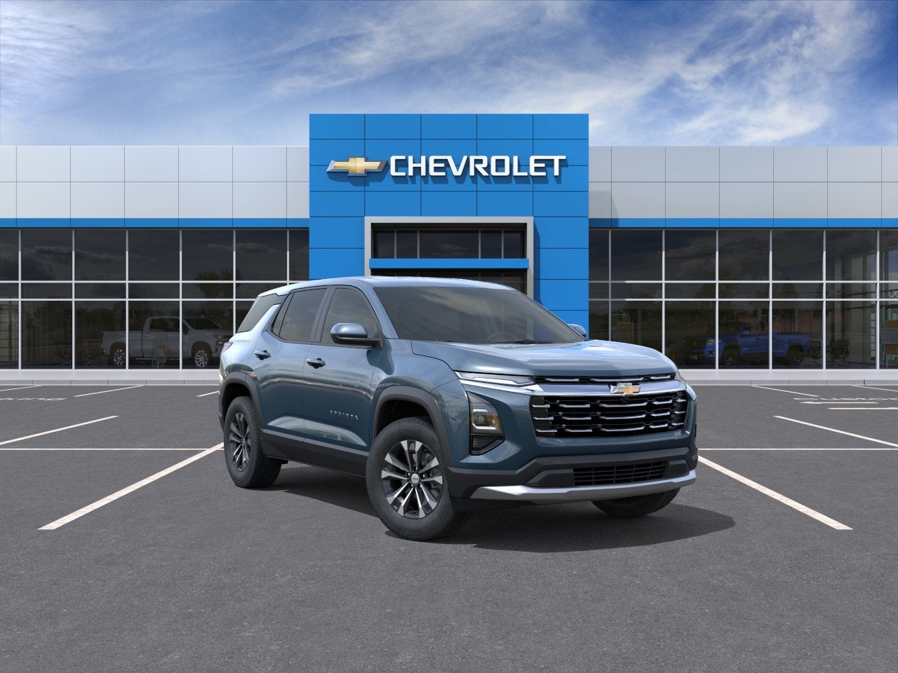 Lakeshore Blue Metallic 2027 Chevrolet Equinox SUV / Crossover Four-Wheel Drive Automatic