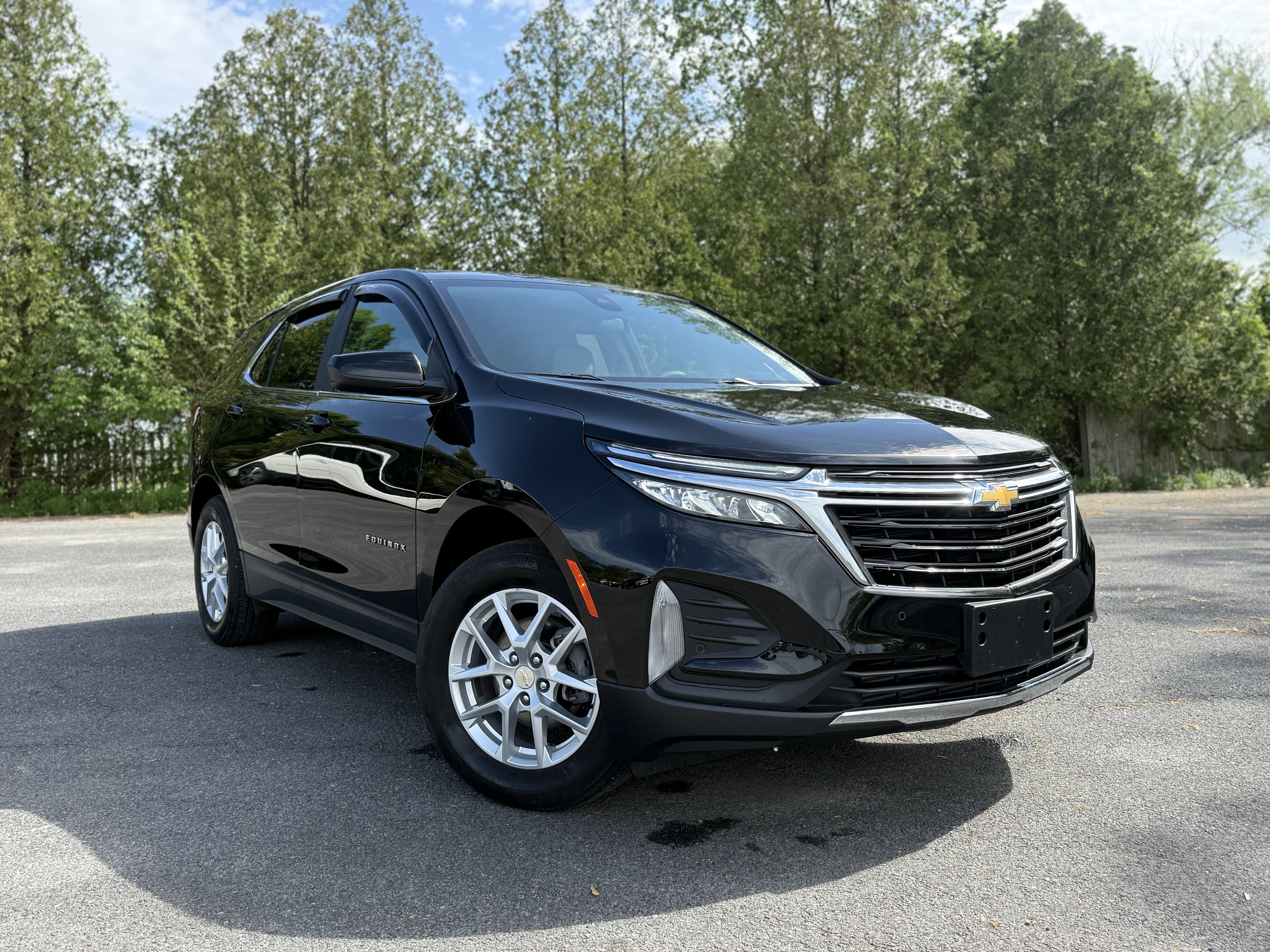 Mosaic Black Metallic 2023 Chevrolet Equinox LT AWD with 1LT SUV / Crossover Four-Wheel Drive Automatic