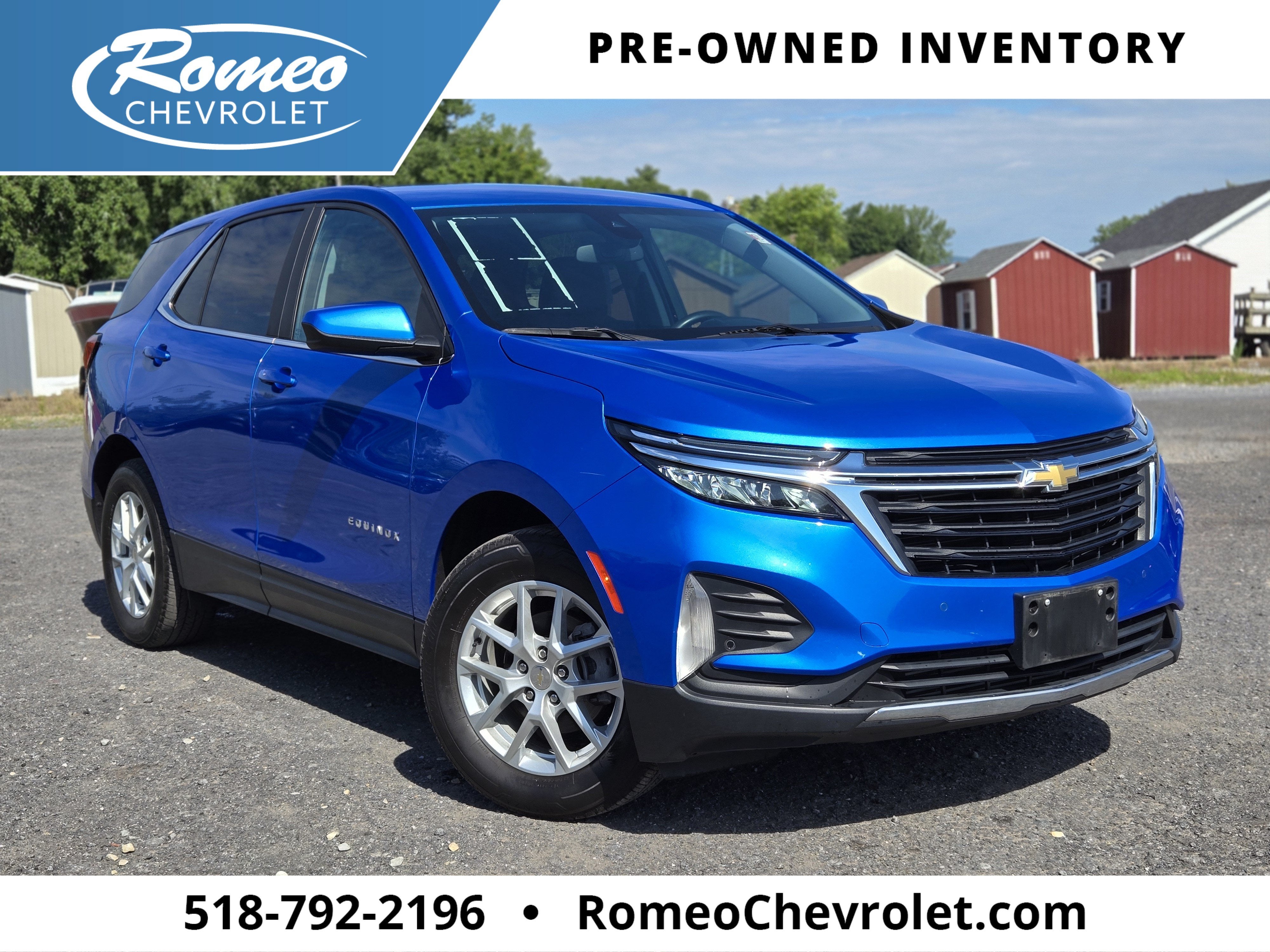 Riptide Blue Metallic 2024 Chevrolet Equinox SUV / Crossover Four-Wheel Drive Automatic