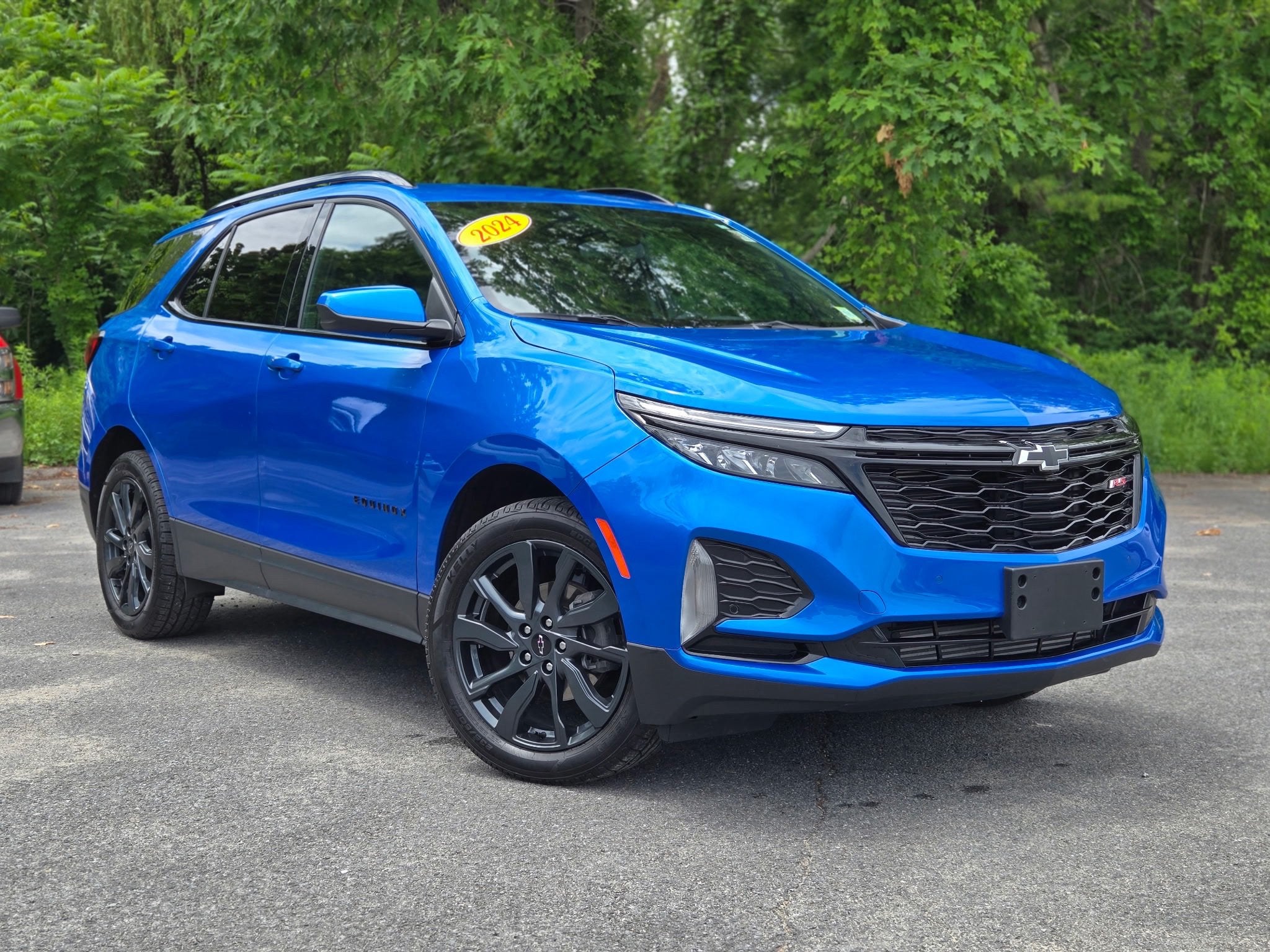 Riptide Blue Metallic 2024 Chevrolet Equinox SUV / Crossover Four-Wheel Drive Automatic