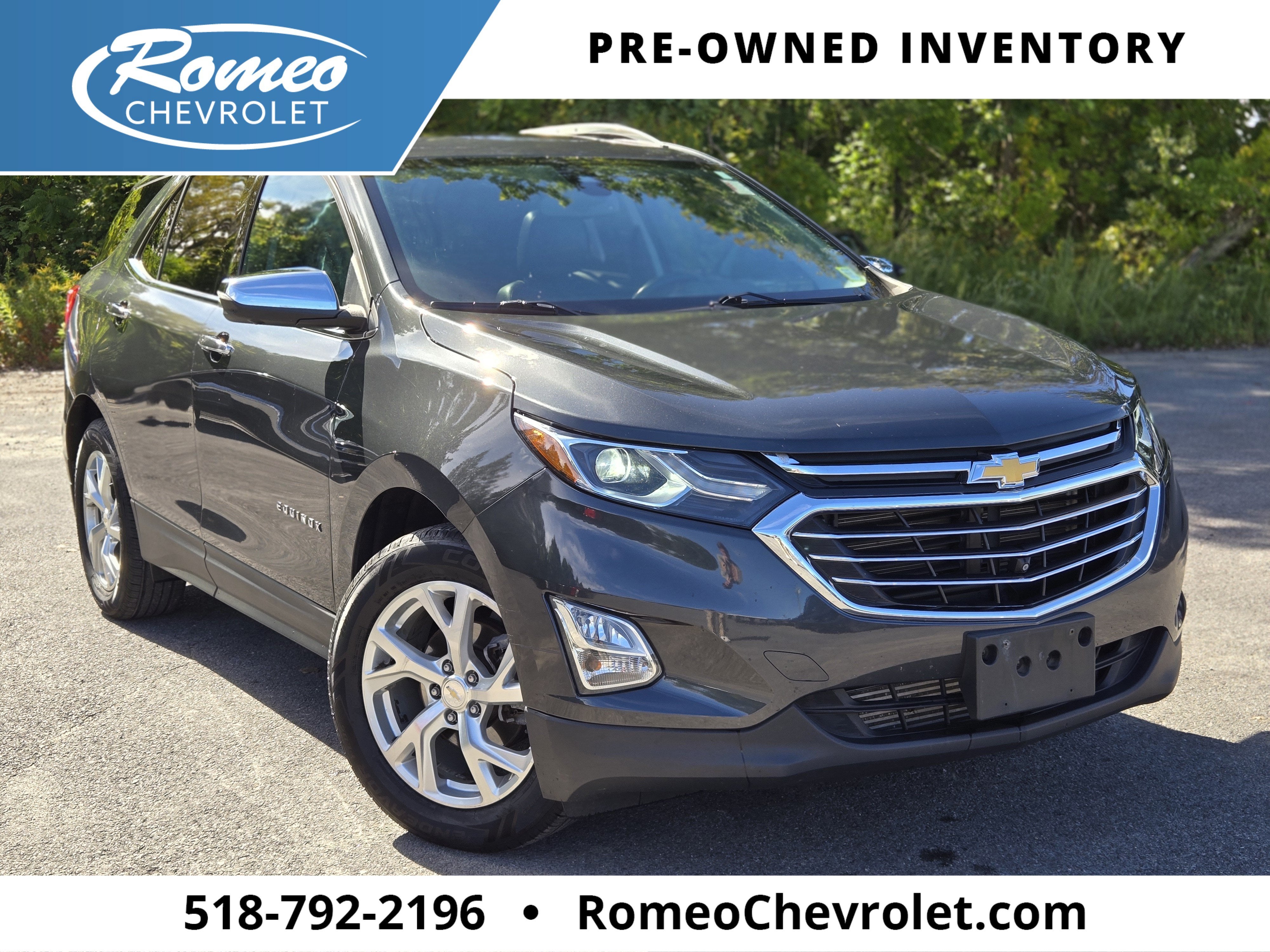 Nightfall Gray Metallic 2020 Chevrolet Equinox SUV / Crossover Four-Wheel Drive Automatic