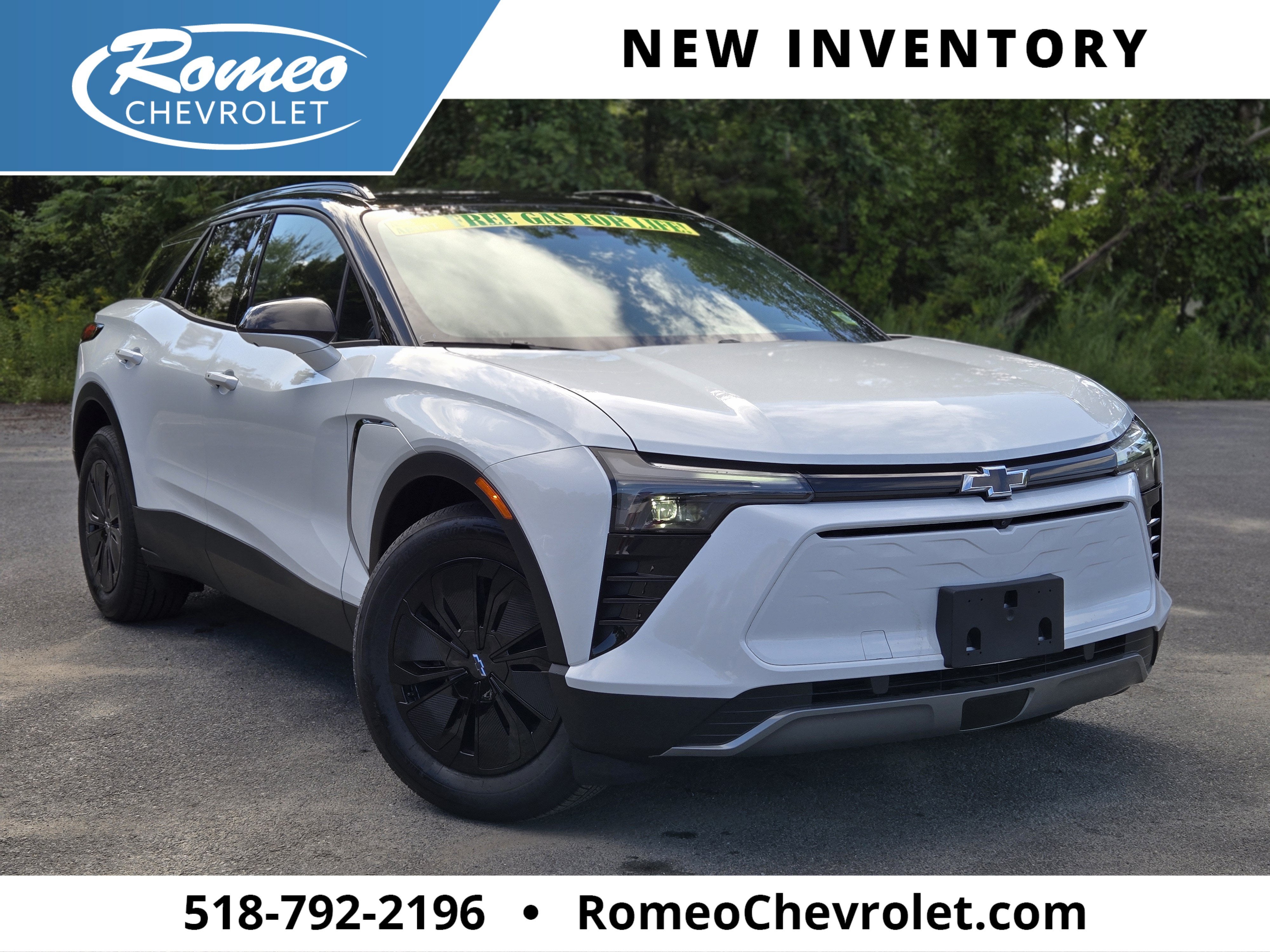 Summit White 2026 Chevrolet Blazer EV SUV / Crossover All-Wheel Drive Automatic