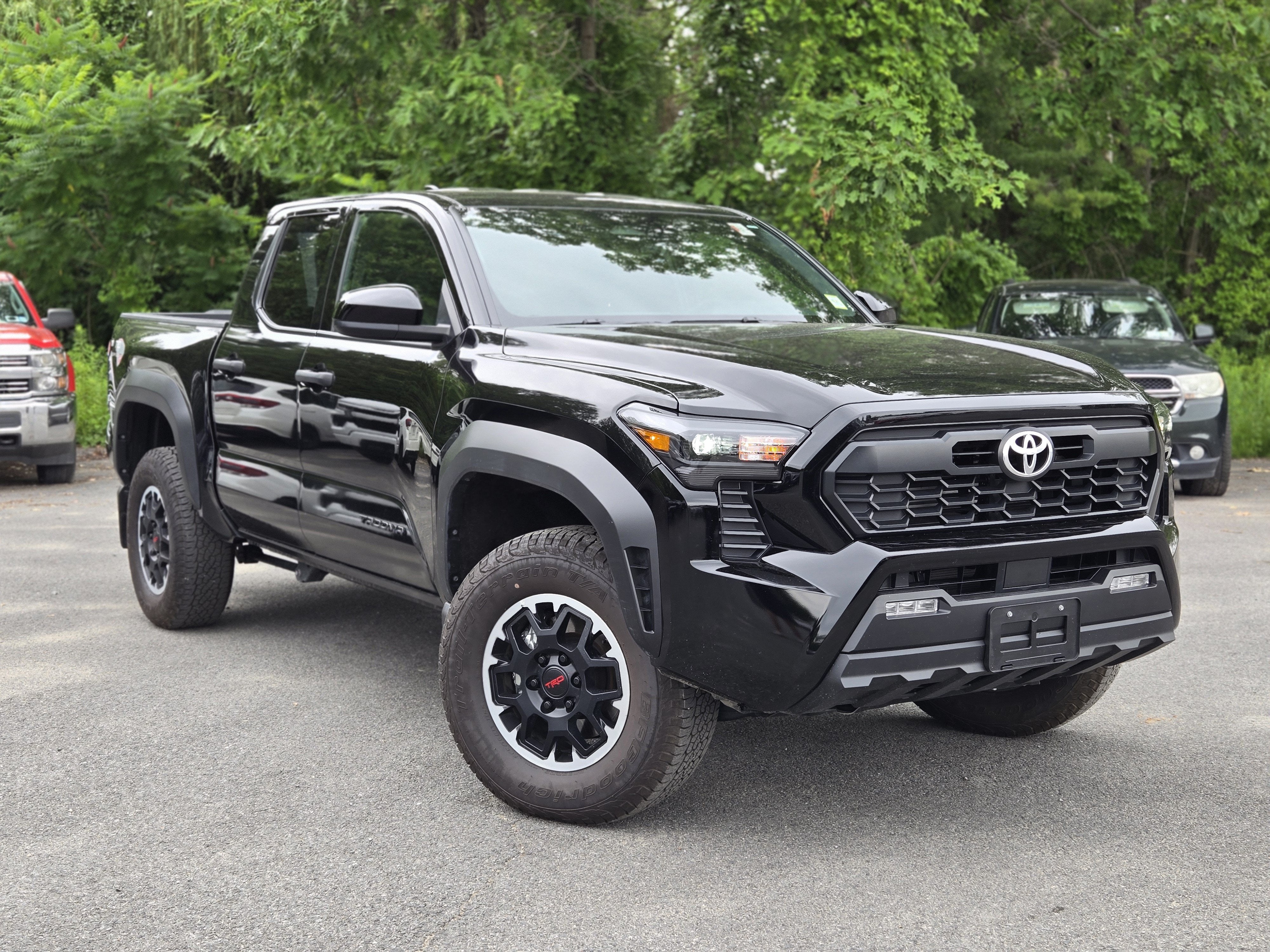 Black 2025 Toyota Tacoma Pickup Truck Four-Wheel Drive Automatic