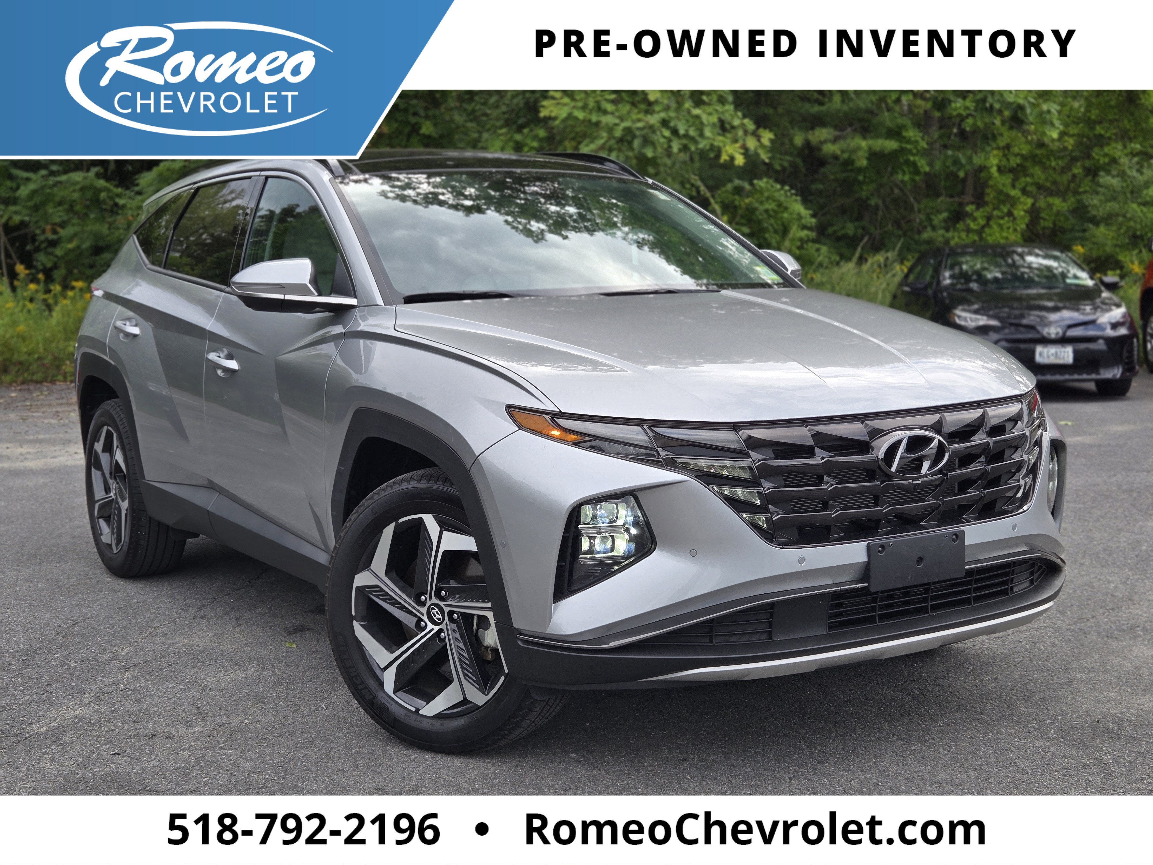 Silver 2023 Hyundai Tucson SUV / Crossover All-Wheel Drive Automatic