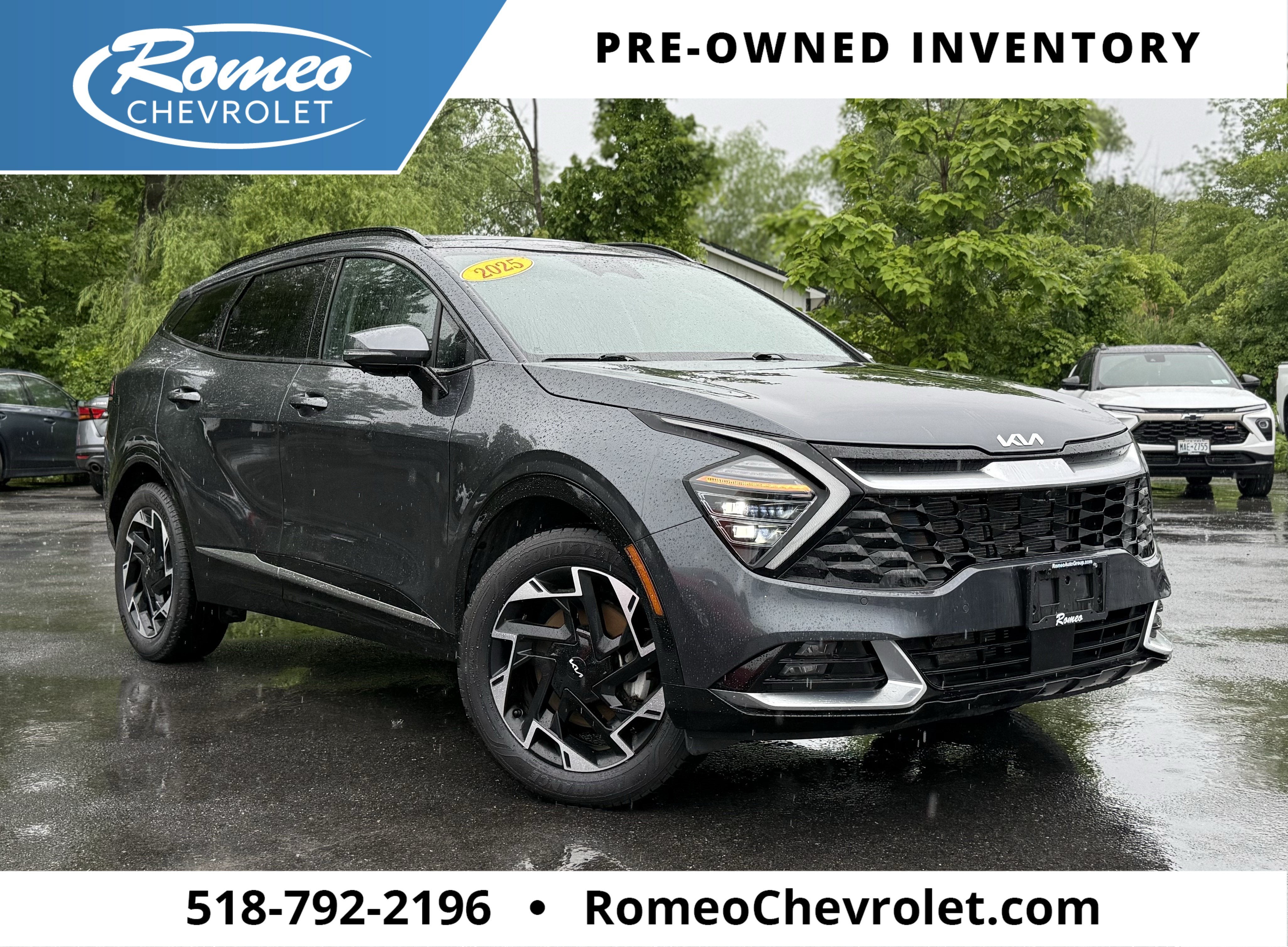 Gray 2023 Kia Sportage SUV / Crossover All-Wheel Drive Automatic
