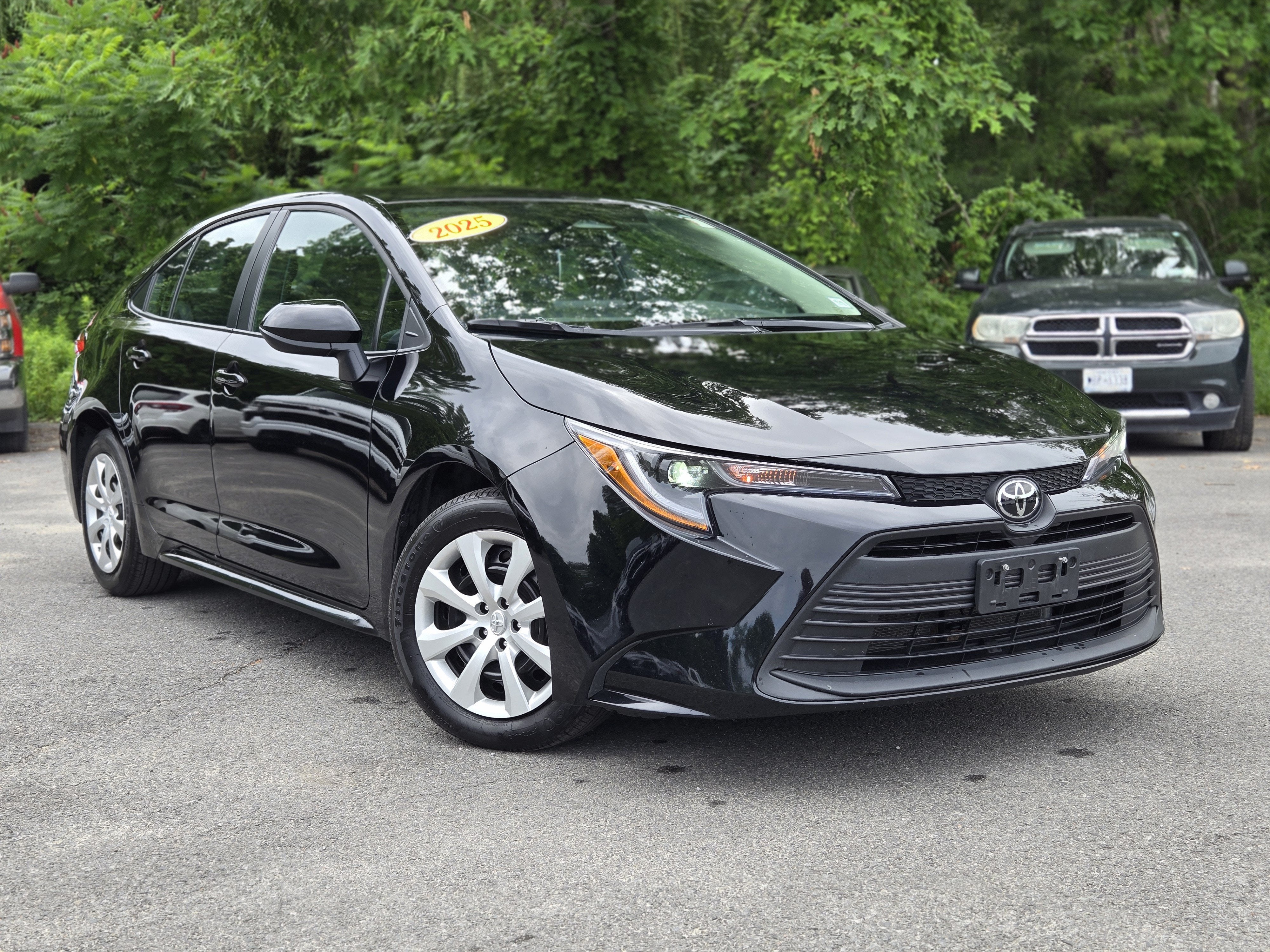 Black 2025 Toyota Corolla Sedan Front-Wheel Drive Automatic