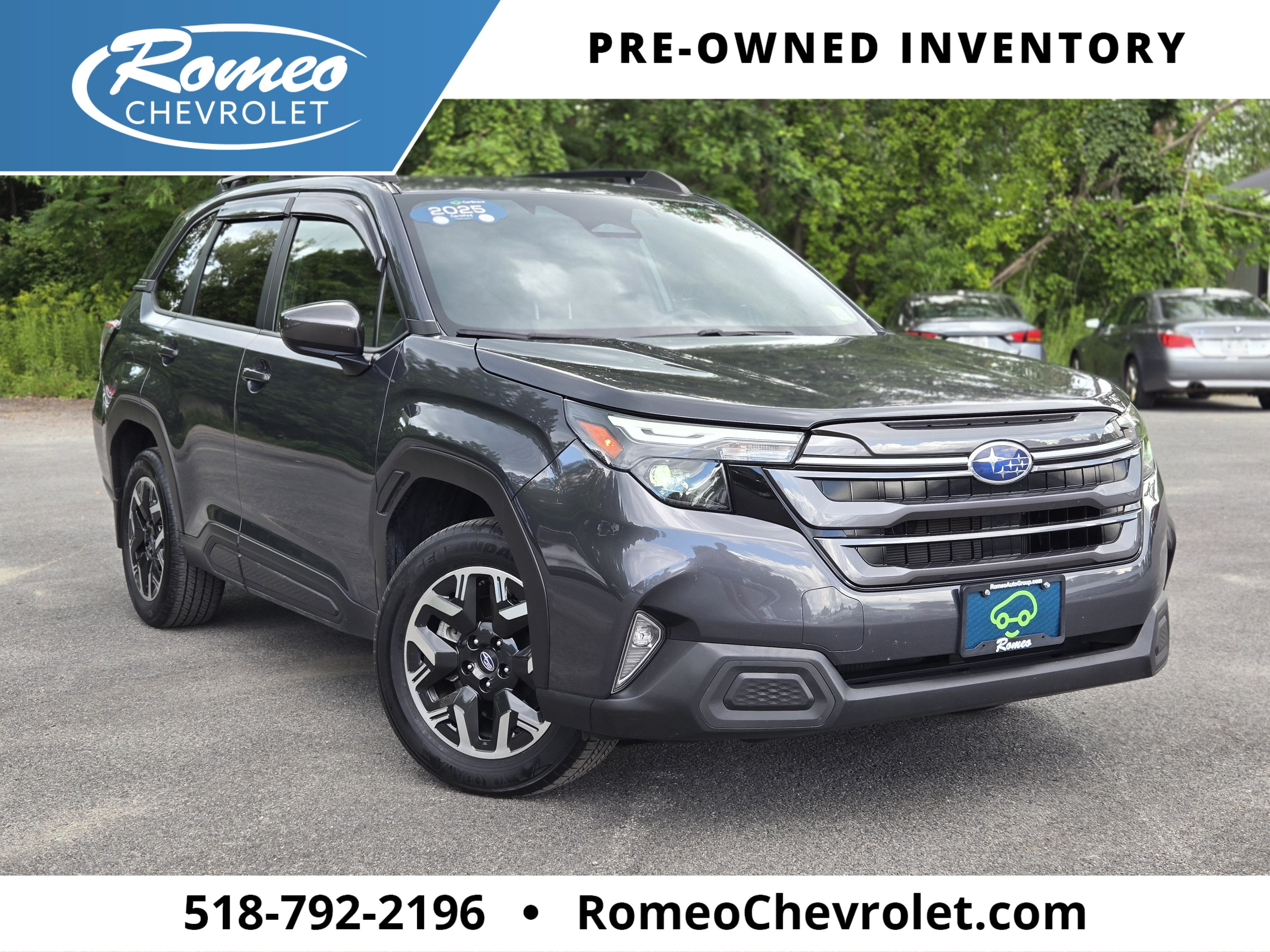 Gray 2025 Subaru Forester SUV / Crossover All-Wheel Drive Automatic