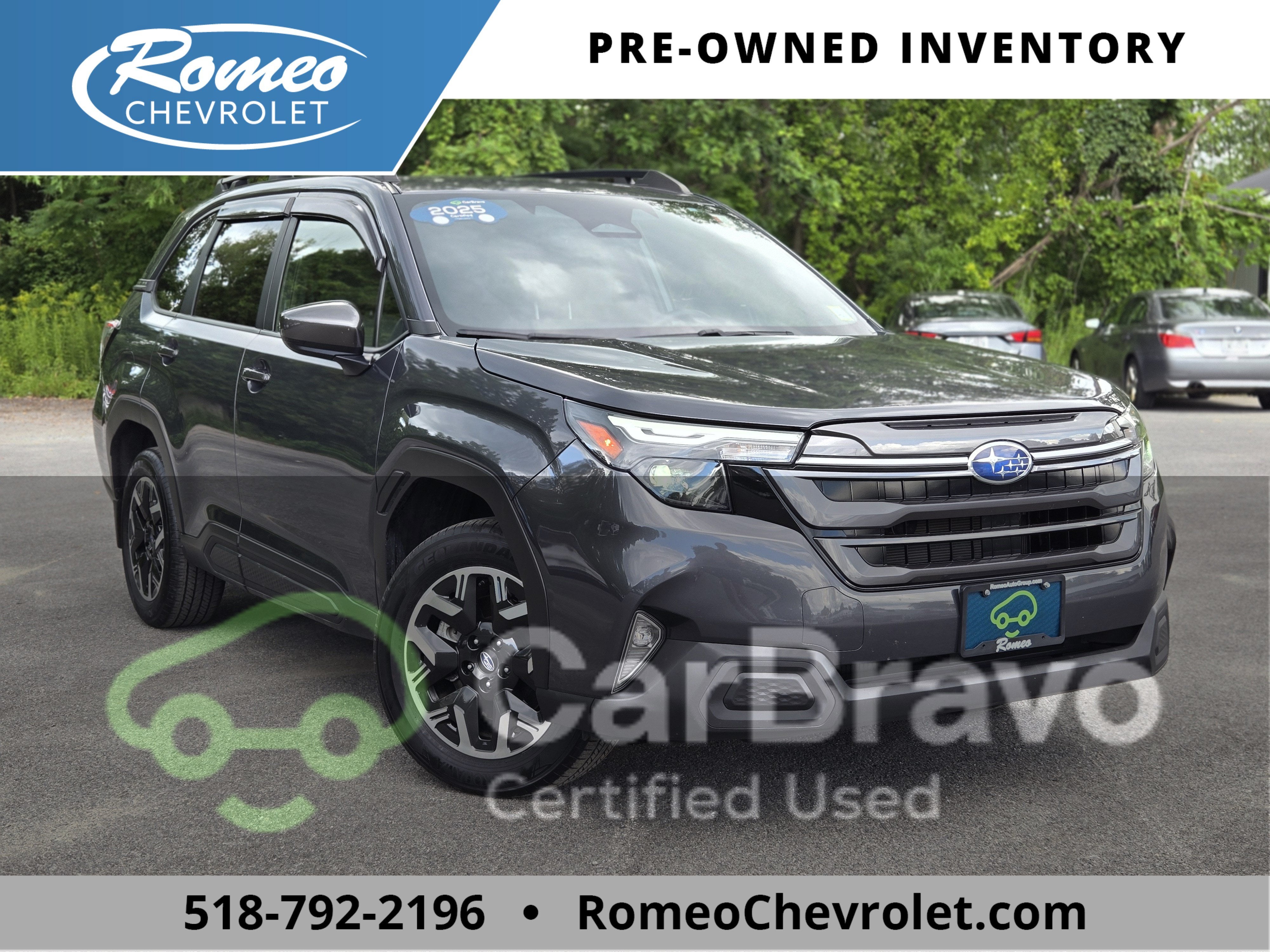 Gray 2025 Subaru Forester SUV / Crossover All-Wheel Drive Automatic
