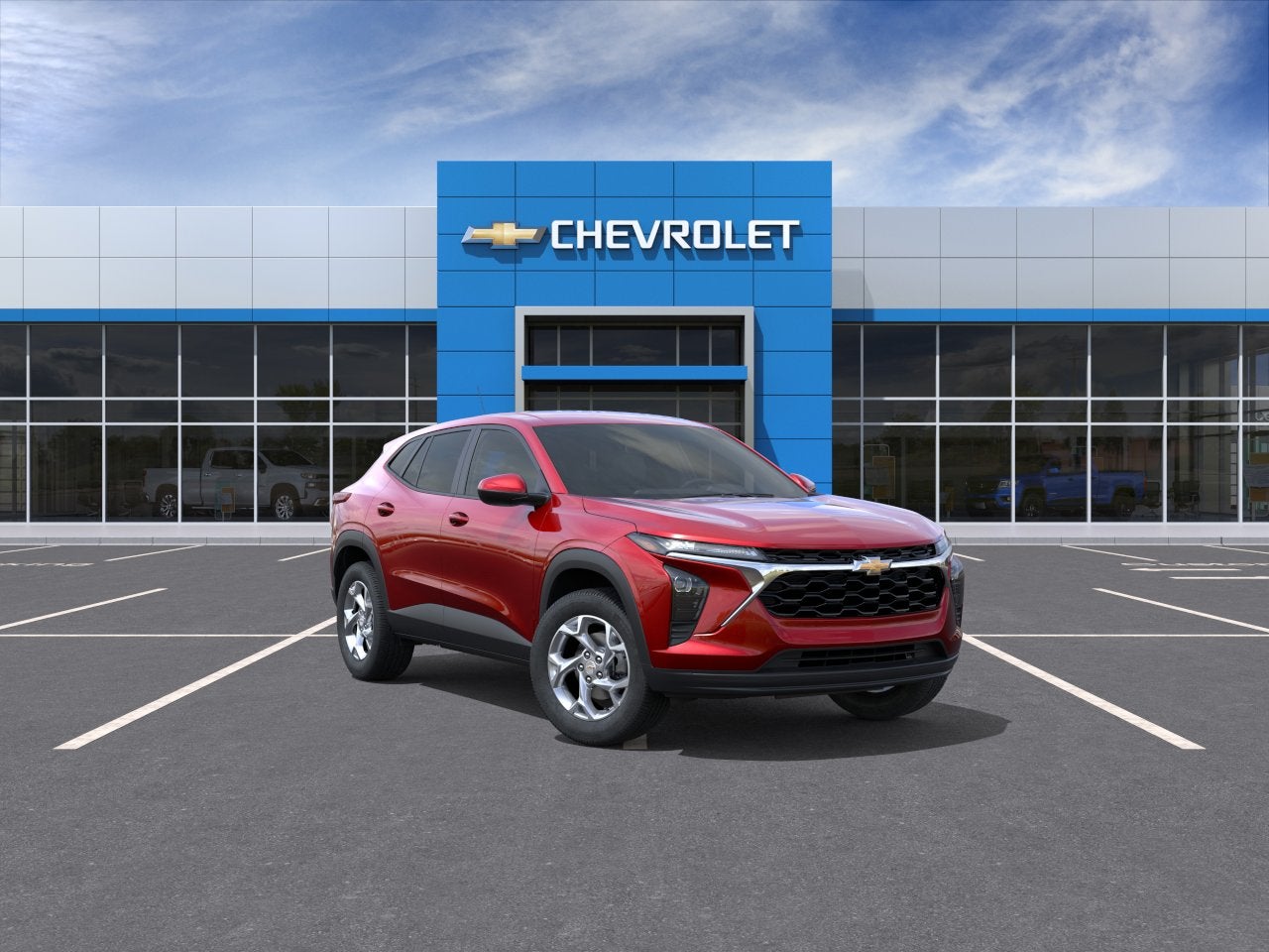 Apex Red 2026 Chevrolet Trax SUV / Crossover Front-Wheel Drive Automatic