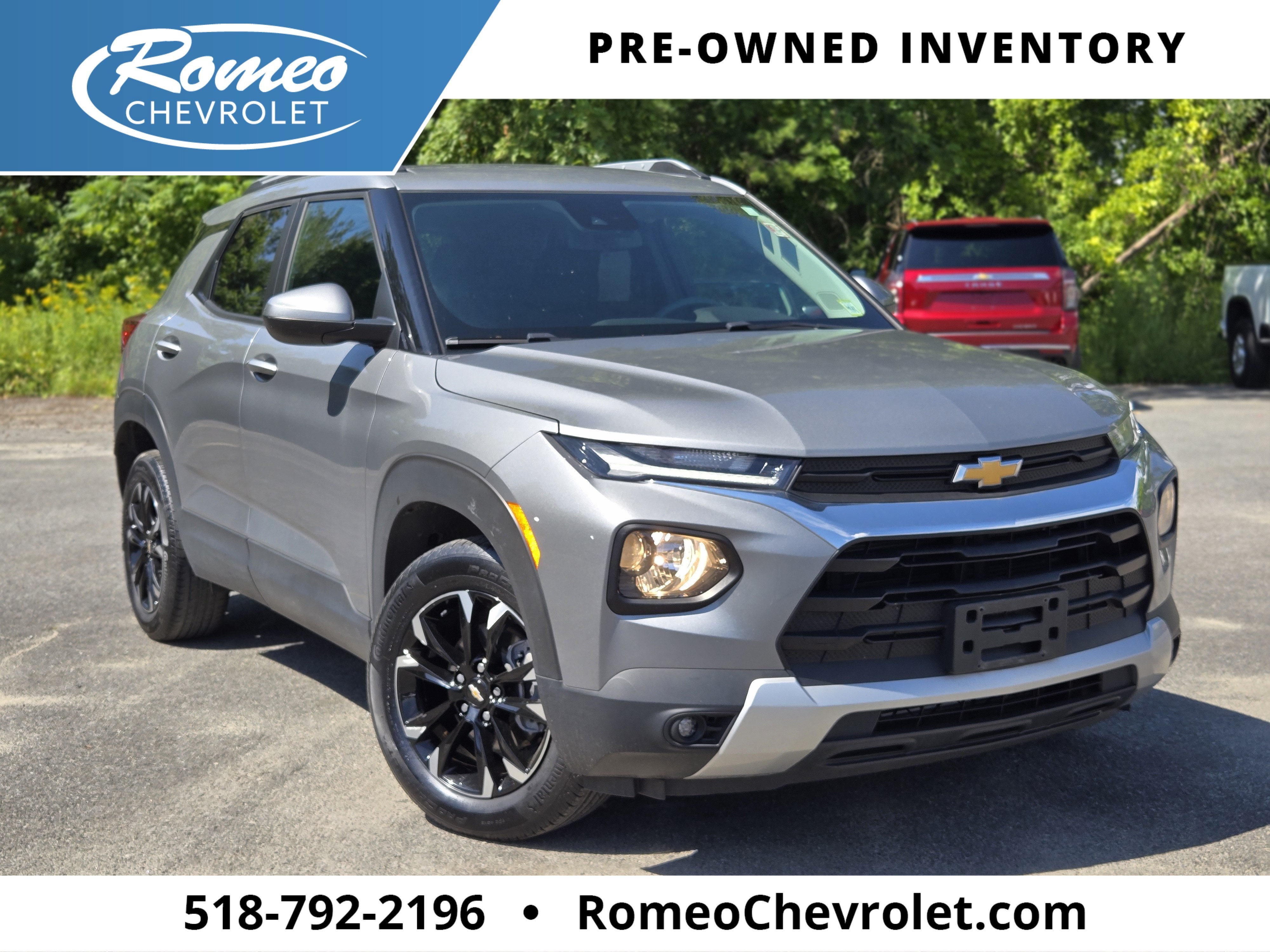 Sterling Gray Metallic 2023 Chevrolet Trailblazer SUV / Crossover Four-Wheel Drive Automatic