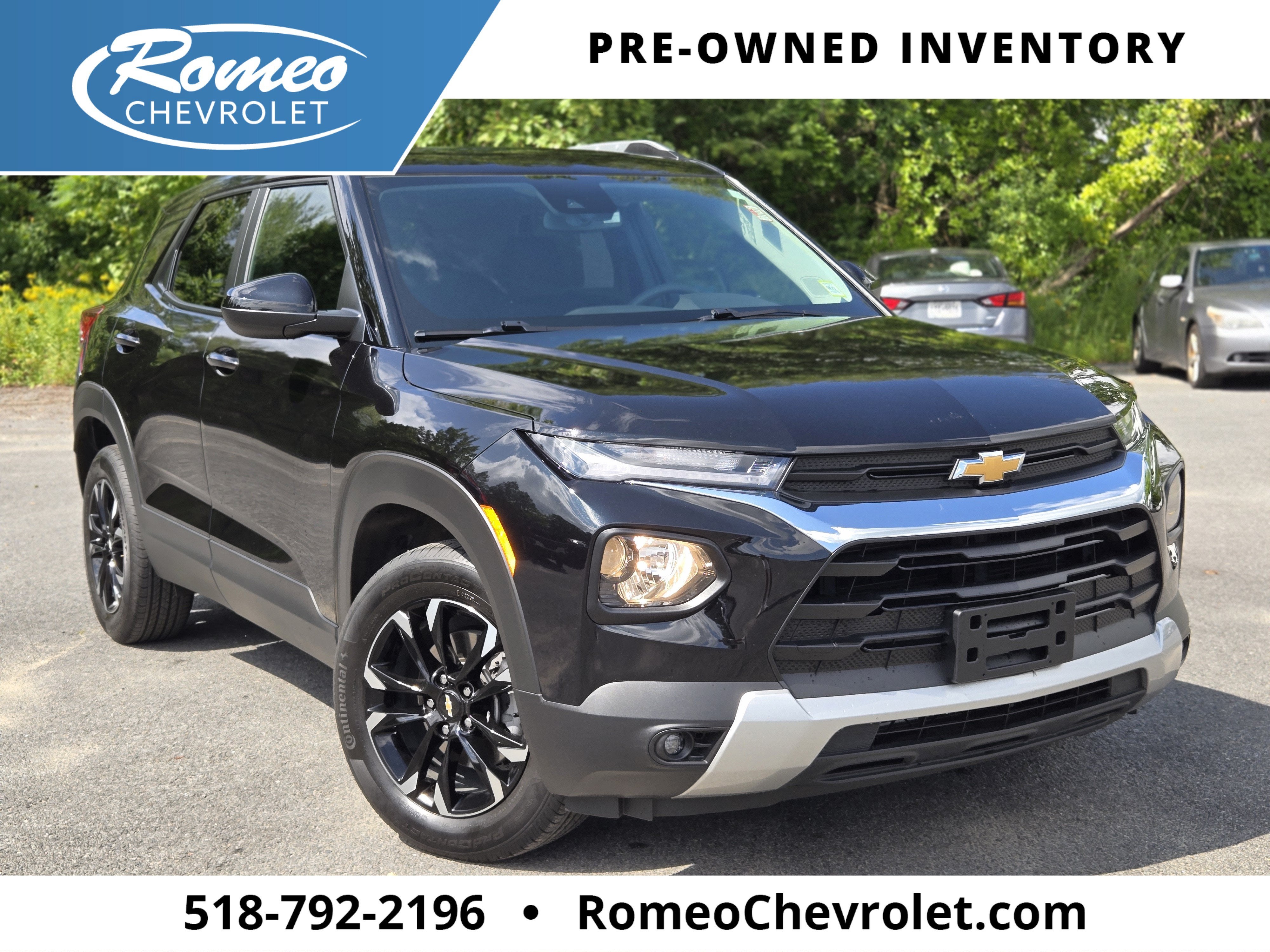 Mosaic Black Metallic 2023 Chevrolet Trailblazer SUV / Crossover Four-Wheel Drive Automatic
