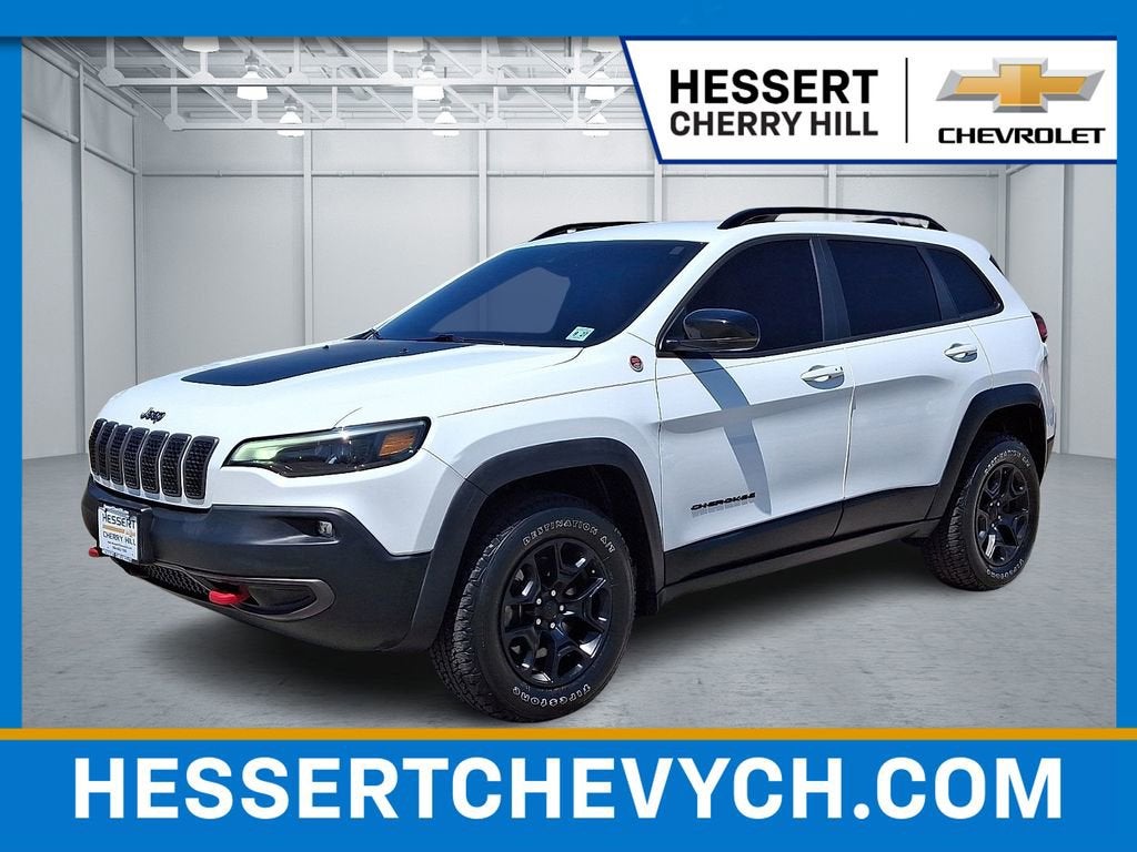 White 2022 Jeep Cherokee SUV / Crossover Four-Wheel Drive Automatic