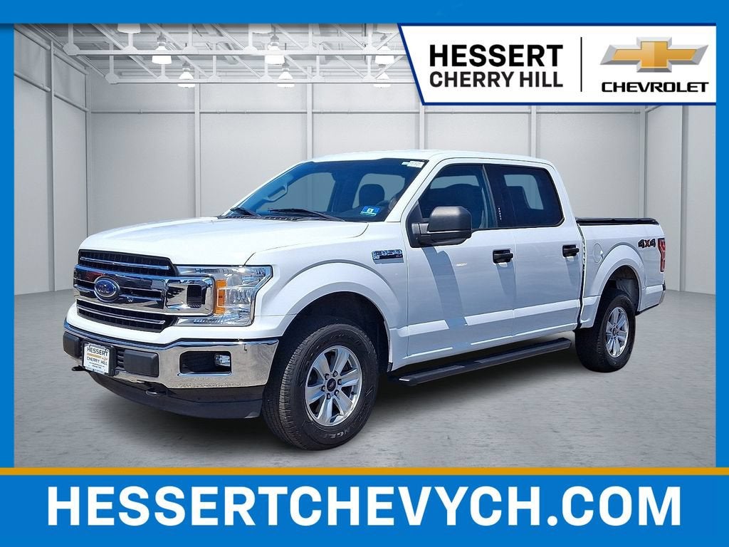 White 2018 Ford F-150 Pickup Truck Four-Wheel Drive Automatic