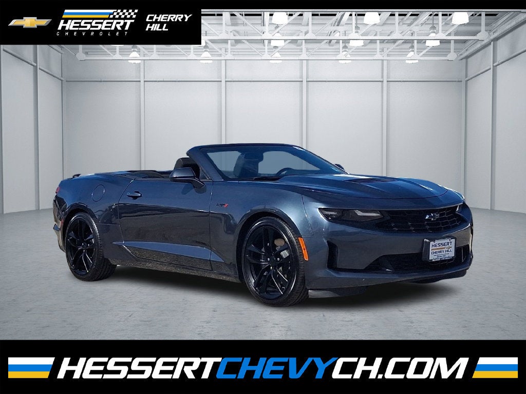 Shadow Gray Metallic 2023 Chevrolet Camaro Convertible Rear-Wheel Drive Automatic