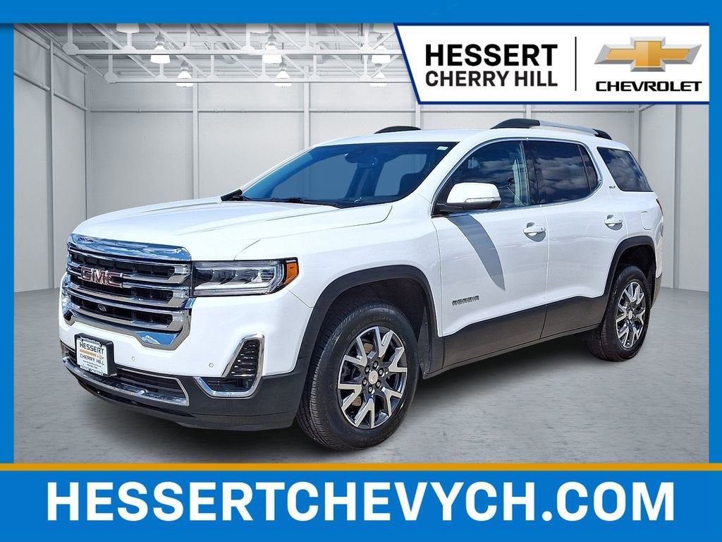 Summit White 2023 GMC Acadia SUV / Crossover Four-Wheel Drive Automatic
