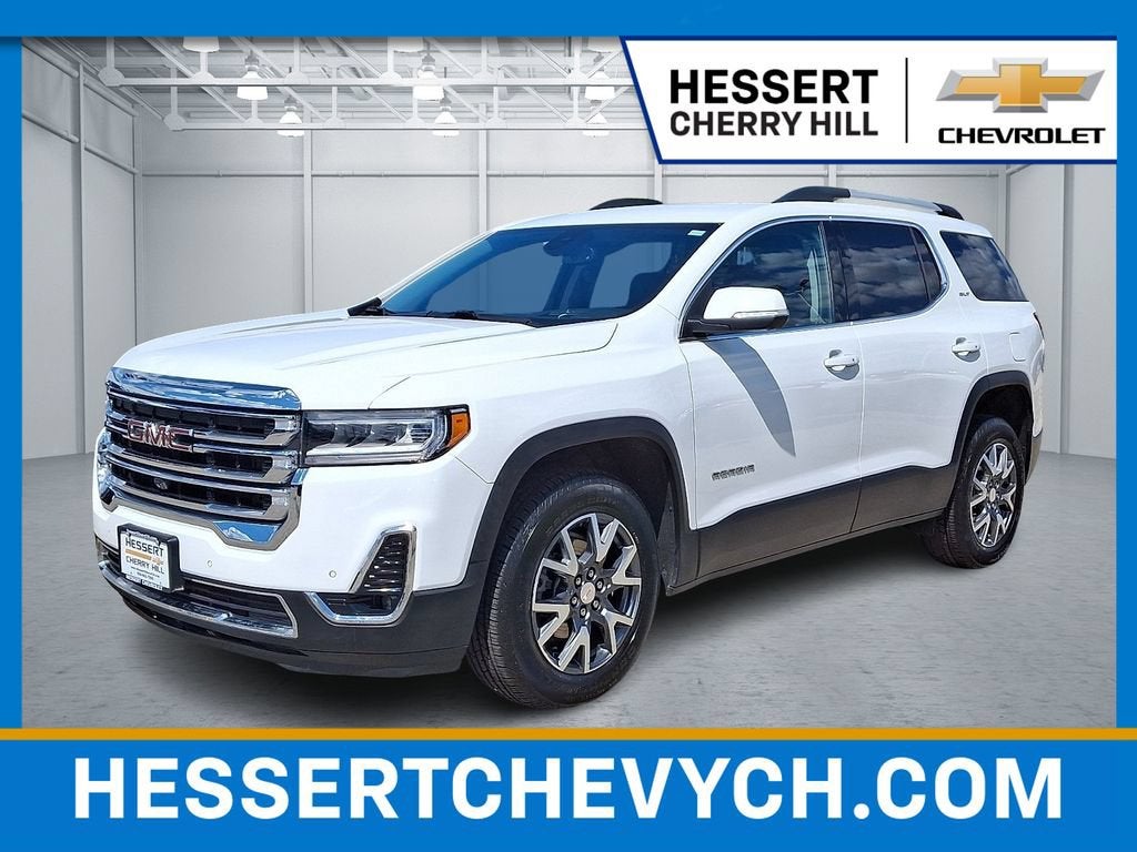 Summit White 2023 GMC Acadia SUV / Crossover Four-Wheel Drive Automatic