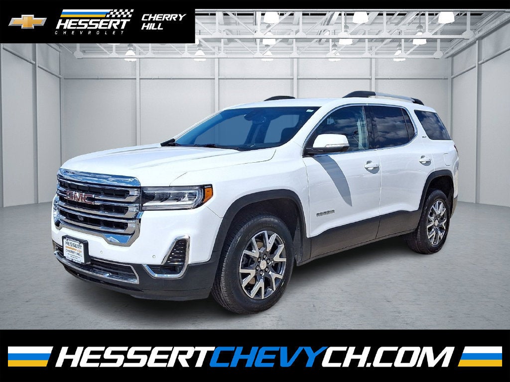Summit White 2023 GMC Acadia SUV / Crossover Four-Wheel Drive Automatic