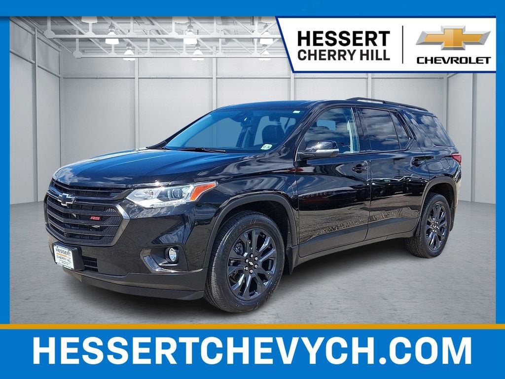 Mosaic Black Metallic 2021 Chevrolet Traverse SUV / Crossover Four-Wheel Drive Automatic