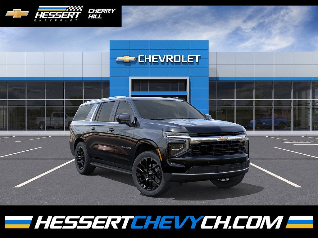 Black 2027 Chevrolet Suburban SUV / Crossover Four-Wheel Drive Automatic