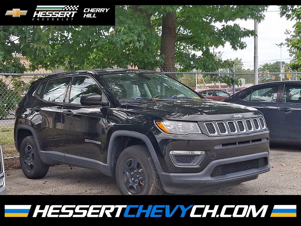 Black 2017 Jeep Compass SUV / Crossover Four-Wheel Drive Automatic