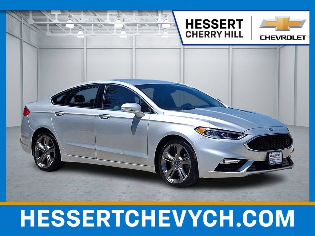 Silver 2017 Ford Fusion Sedan All-Wheel Drive Automatic