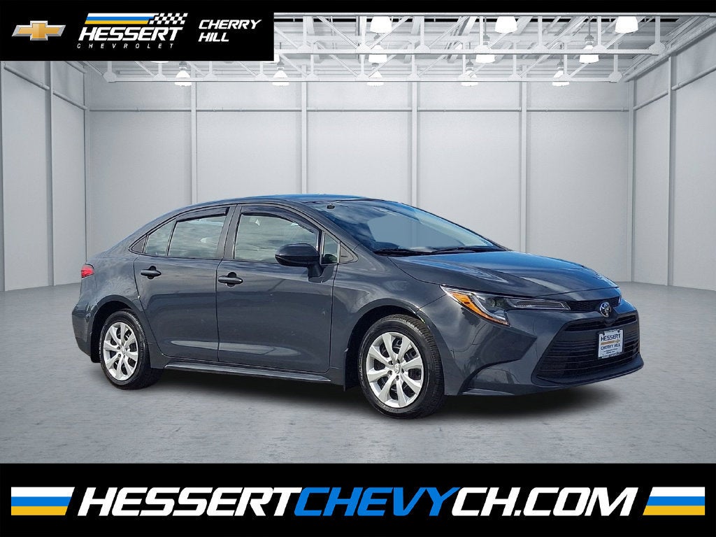 Black 2025 Toyota Corolla Sedan Front-Wheel Drive Automatic