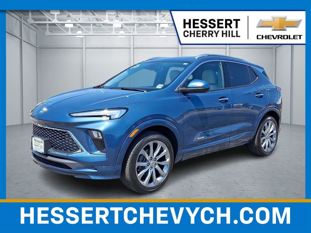 Ocean Blue Metallic 2024 Buick Encore GX SUV / Crossover All-Wheel Drive Automatic