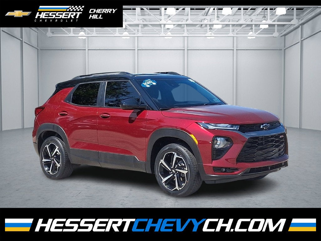 Red (Crimson Metallic) 2022 Chevrolet Trailblazer SUV / Crossover Four-Wheel Drive Automatic