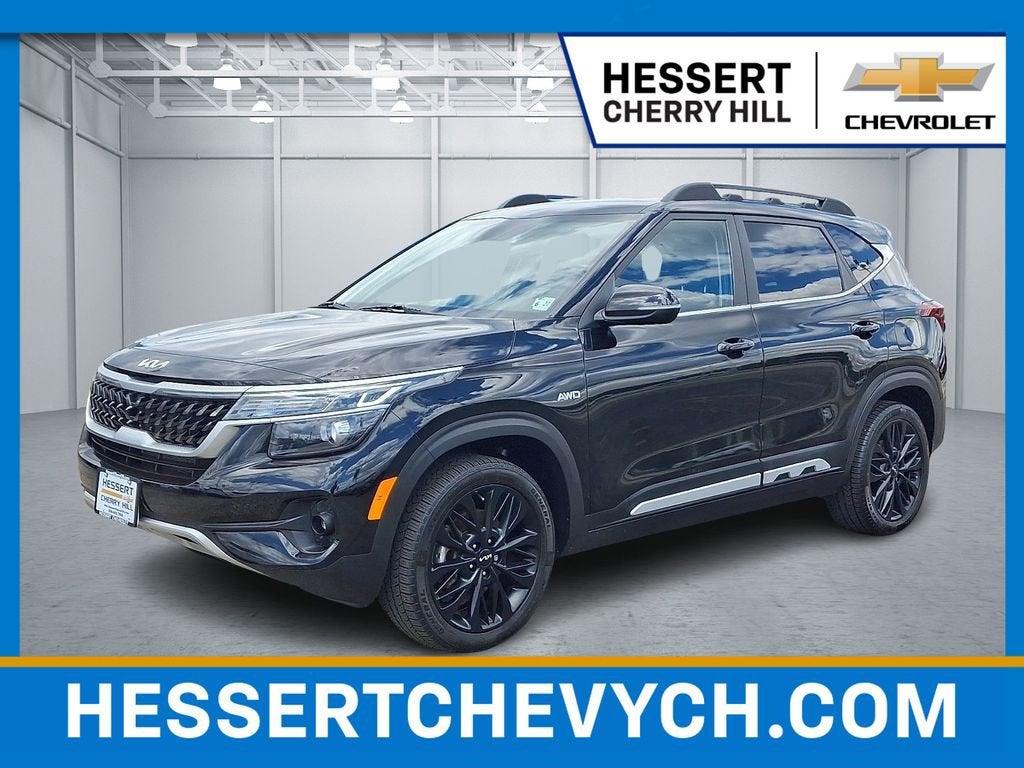 Black 2023 Kia Seltos Nightfall AWD SUV / Crossover All-Wheel Drive Automatic