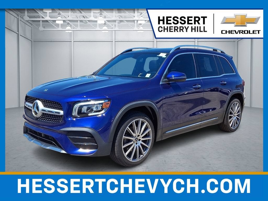 Blue 2022 Mercedes-Benz GLB SUV / Crossover Front-Wheel Drive Automatic