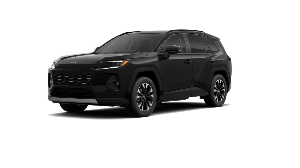 Midnight Black Metallic 2026 Toyota RAV4 SUV / Crossover All-Wheel Drive Continuously Variable Transmission