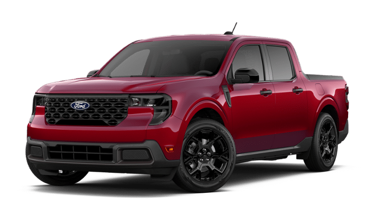 Ruby Red Metallic Tinted Clearcoat 2026 Ford Maverick Pickup Truck All-Wheel Drive 8-Speed Automatic