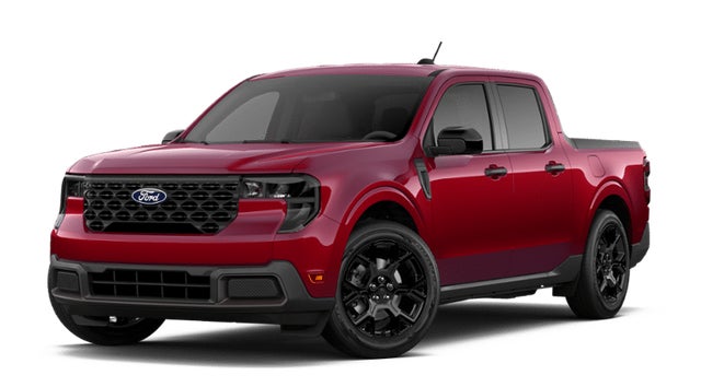 Ruby Red Metallic Tinted Clearcoat 2026 Ford Maverick Pickup Truck All-Wheel Drive 8-Speed Automatic