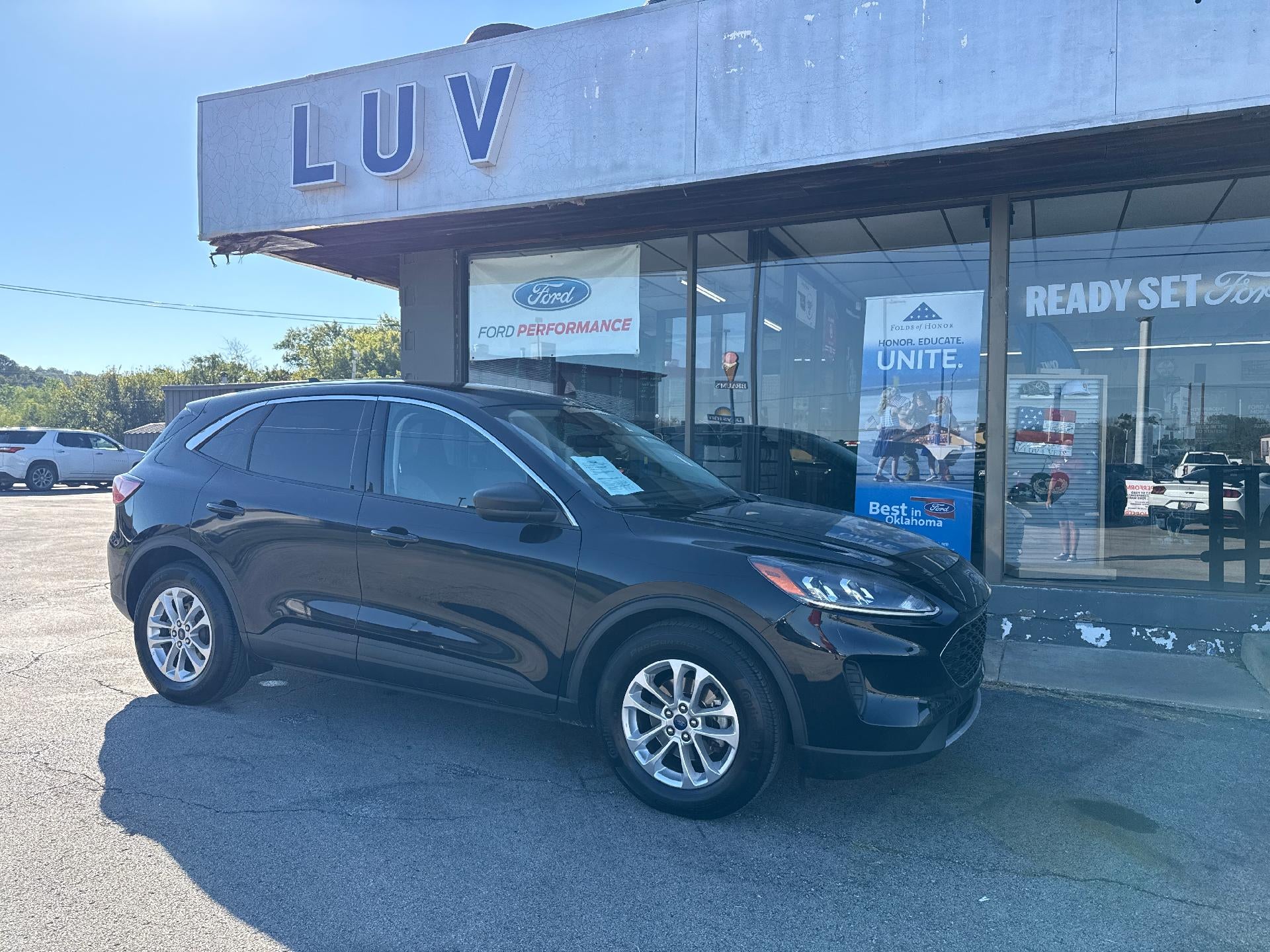 Agate Black Metallic 2022 Ford Escape SUV / Crossover Front-Wheel Drive 8-Speed Automatic