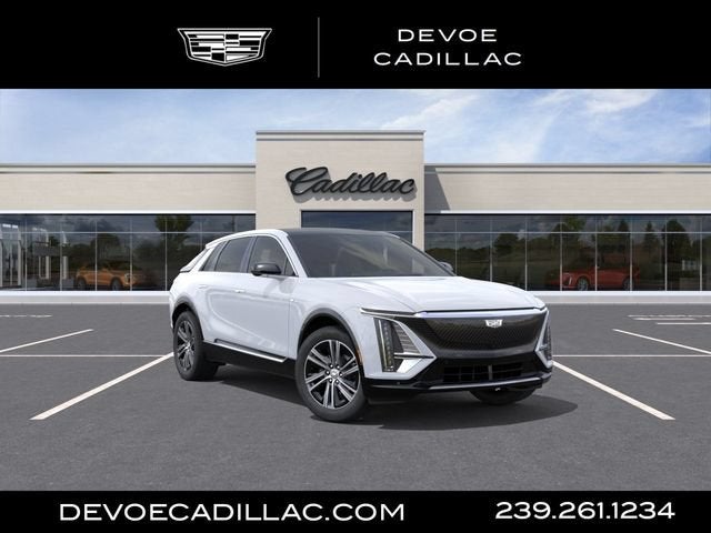 Vibrant White Tricoat 2026 Cadillac LYRIQ SUV / Crossover Rear-Wheel Drive Automatic