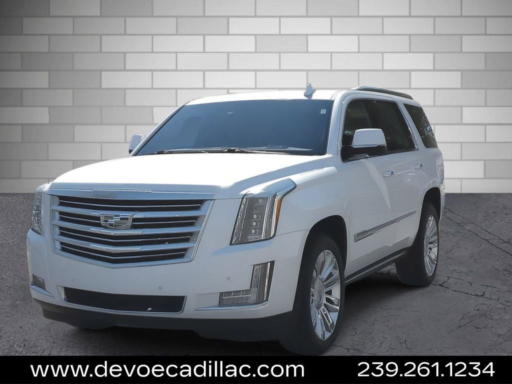 2018 Cadillac Escalade Platinum 4WD