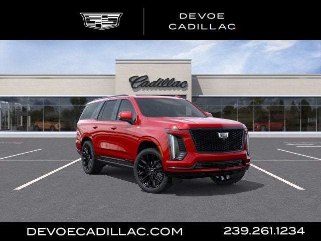 Radiant Red Tintcoat 2027 Cadillac Escalade SUV / Crossover Four-Wheel Drive Automatic