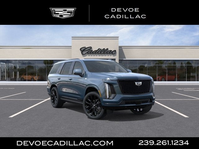Deep Sea Metallic 2027 Cadillac Escalade SUV / Crossover Four-Wheel Drive Automatic