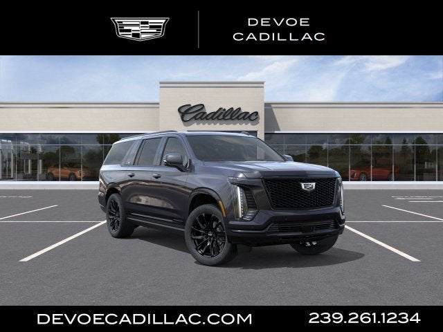 Galactic Gray Metallic 2026 Cadillac Escalade ESV SUV / Crossover Four-Wheel Drive Automatic