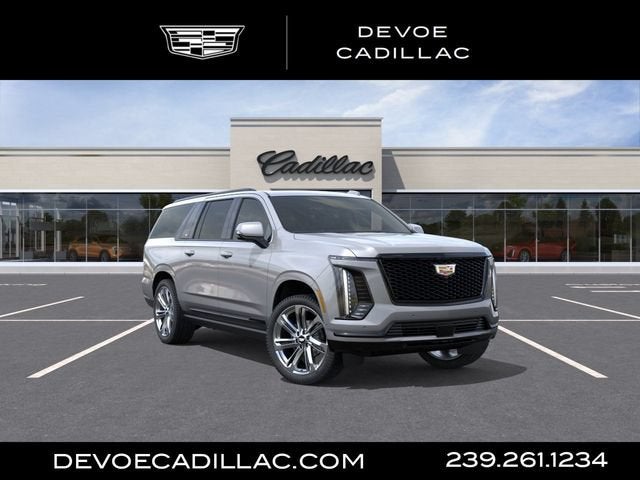 Argent Silver Metallic 2026 Cadillac Escalade ESV SUV / Crossover Four-Wheel Drive Automatic