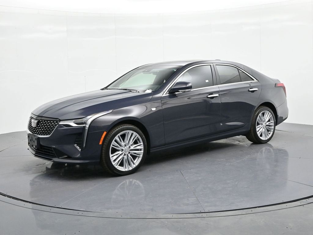 Midnight Sky Metallic 2026 Cadillac CT4 Premium Luxury AWD Sedan All-Wheel Drive Automatic