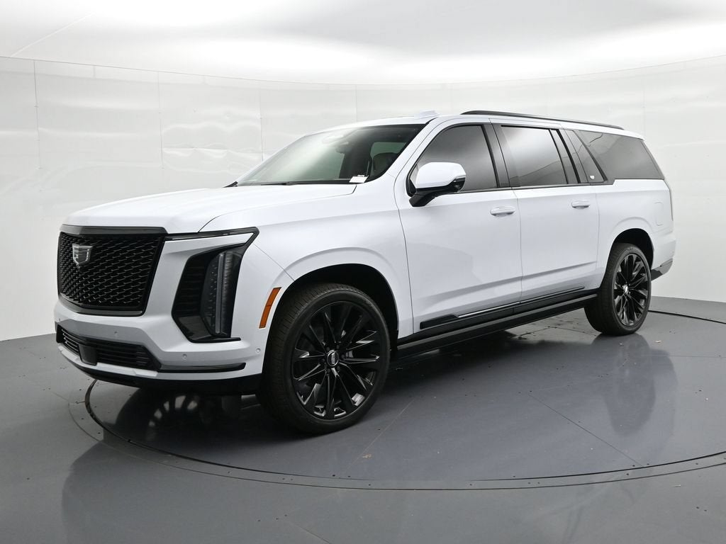 Vibrant White Tricoat 2026 Cadillac Escalade ESV SUV / Crossover Four-Wheel Drive Automatic