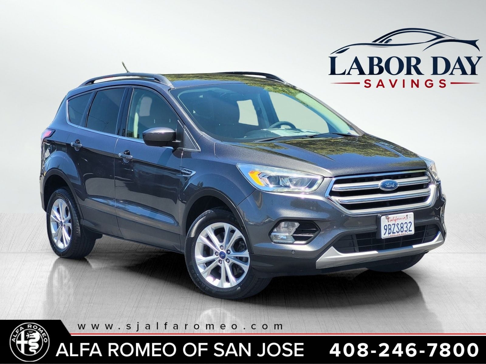Gray (Magnetic) 2017 Ford Escape SUV / Crossover All-Wheel Drive 6-Speed Automatic