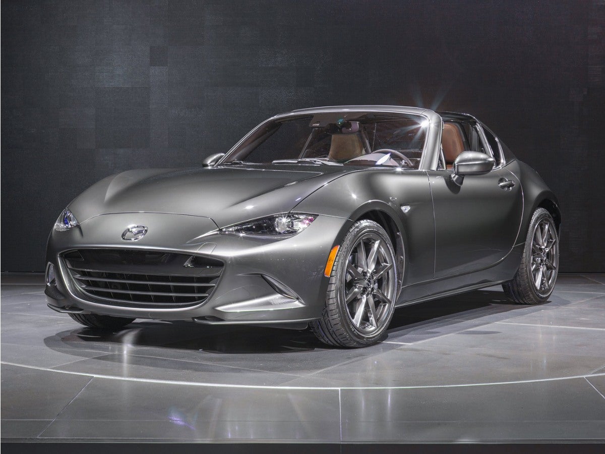 Polymetal Gray 2020 Mazda MX-5 Miata Convertible Rear-Wheel Drive 6-Speed Manual